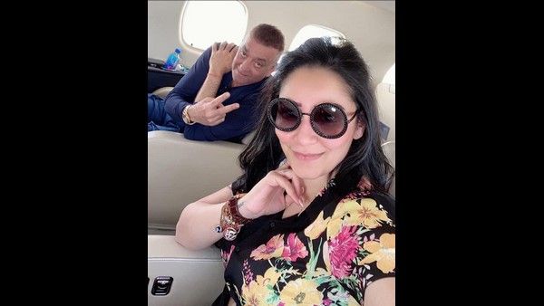 ಕ್ಯಾನ್ಸರ್ ಚಿಕಿತ್ಸೆ ನಡುವೆಯೂ ದುಬೈಗೆ ಪ್ರಯಾಣ ಬೆಳೆಸಿದ ನಟ ಸಂಜಯ್ ದತ್