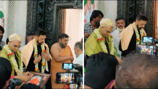 ಸಿದ್ದಗಂಗಾ ಮಠಕ್ಕೆ ಸುದೀಪ್, ಇಂದ್ರಜಿತ್ ಲಂಕೇಶ್ ಭೇಟಿ: ಡ್ರಗ್ಸ್ ಬಗ್ಗೆ ಕಿಚ್ಚ ಹೇಳಿದ್ದೇನು?