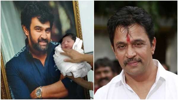 ಮೊಮ್ಮಗನನ್ನು ನೋಡಲು ಚೆನ್ನೈನಿಂದ ಹೊರಟ ನಟ ಅರ್ಜುನ್ ಸರ್ಜಾ