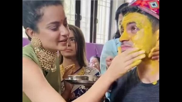 ಕಂಗನಾ ಮನೆಯಲ್ಲಿ ಮದುವೆ ಸಂಭ್ರಮ: ಅಕ್ಕ-ತಂಗಿಯರು ಸಖತ್ ಮಿಂಚಿಂಗ್!