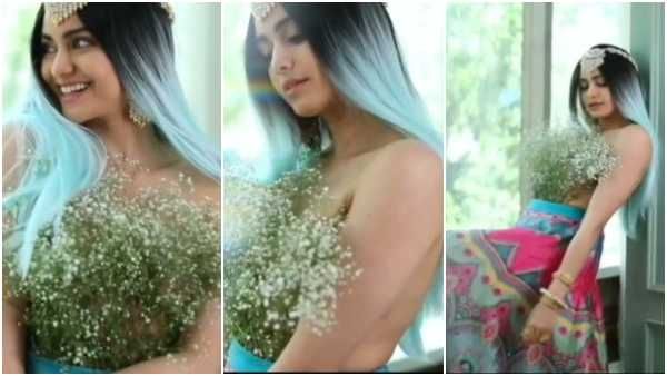 ಫೋಟೋ ವೈರಲ್: ಹೂ ಗಿಡದ ಉಡುಗೆಯಲ್ಲಿ ಮಿಂಚಿದ 'ರಣವಿಕ್ರಮ' ಸುಂದರಿ