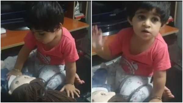 ವಿಡಿಯೋ ವೈರಲ್: ಐರಾ ಭಜನೆ ಮಾಡುತ್ತಿರುವ ವಿಡಿಯೋ ಹಂಚಿಕೊಂಡ ರಾಧಿಕಾ ಪಂಡಿತ್