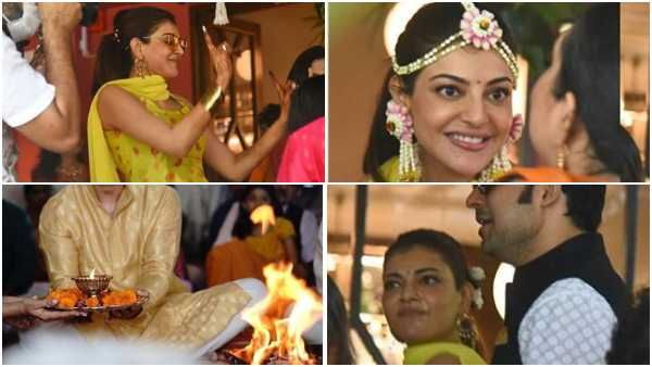 ಅರಿಶಿಣ ಶಾಸ್ತ್ರದ ಸಂಭ್ರಮದಲ್ಲಿ ನಟಿ ಕಾಜಲ್ ಅಗರ್ವಾಲ್