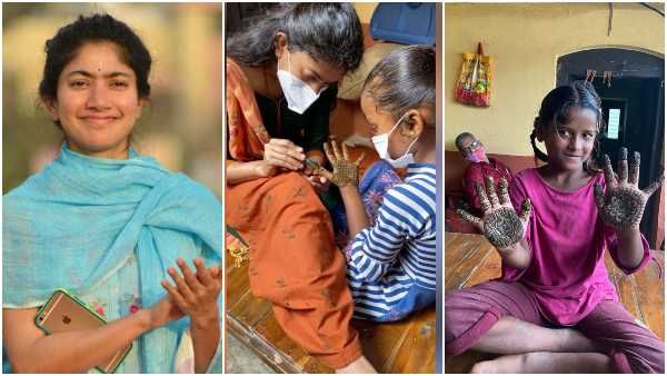 ಪುಟ್ಟ ಮಕ್ಕಳಿಗೆ ಮೆಹಂದಿ ಹಾಕಿ ಸಂಭ್ರಮಿಸಿದ ಸಾಯಿ ಪಲ್ಲವಿ: ಸಮಂತಾ ಹೇಳಿದ್ದೇನು?