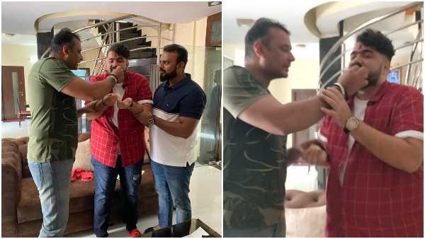 ಡಿ ಬಾಸ್ ಮನೆಯಲ್ಲಿ'ರಾಬರ್ಟ್' ಸೂತ್ರಧಾರನ ಬರ್ತಡೇ ಸಂಭ್ರಮ