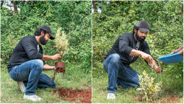 ಪ್ರಕಾಶ್ ರೈ ನೀಡಿದ 'ಗ್ರೀನ್ ಇಂಡಿಯಾ' ಚಾಲೆಂಜ್ ಪೂರ್ಣಗೊಳಿಸಿದ ರಕ್ಷಿತ್ ಶೆಟ್ಟಿ