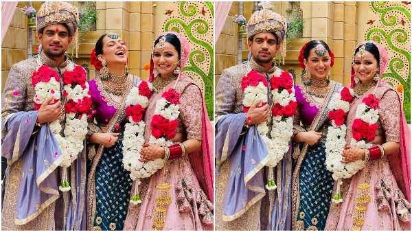 ಮದುವೆ ಸಂಭ್ರಮದಲ್ಲಿ ಕಂಗನಾ: ಮನೆಗೆ ಅತ್ತಿಗೆಯನ್ನು ಸ್ವಾಗತಿಸಿದ ಬಾಲಿವುಡ್ 'ಕ್ವೀನ್'