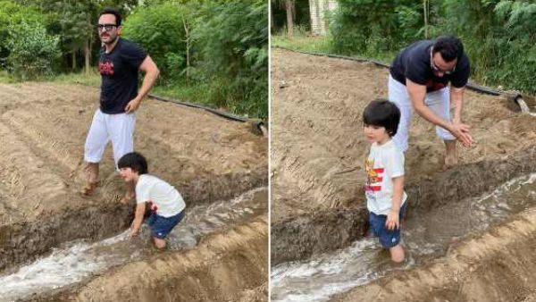 ಫೋಟೋ ವೈರಲ್: ಅಪ್ಪನ ಜೊತೆ ಕೃಷಿ ಮಾಡುತ್ತಿರುವ ನಟಿ ಕರೀನಾ ಕಪೂರ್ ಮುದ್ದಿನ ಮಗ