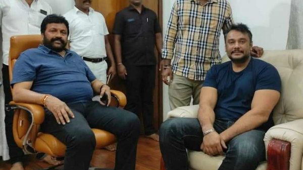 'ಕೌರವ' ಬಿಸಿ ಪಾಟೀಲ್ ಭೇಟಿ ಮಾಡಿದ ಡಿ-ಬಾಸ್ ದರ್ಶನ್