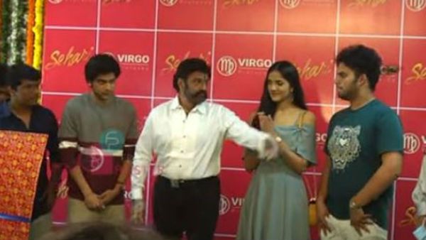 ಫಸ್ಟ್ ಲುಕ್ ರಿಲೀಸ್ ವೇಳೆ ಫೋನ್ ಬಂದಿದ್ದಕ್ಕೆ ಮೊಬೈಲ್ ಎಸೆದೆಬಿಟ್ಟರು ಬಾಲಕೃಷ್ಣ!