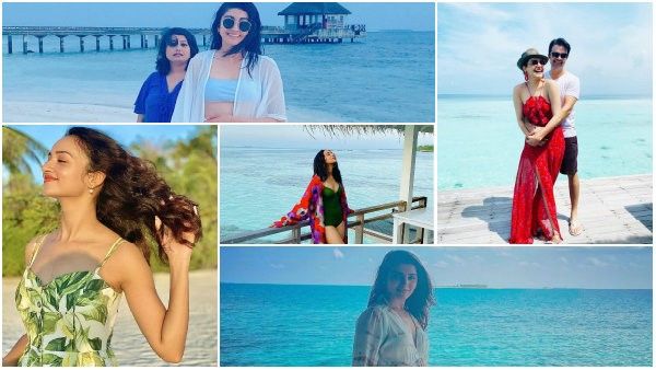 ಮಾಲ್ಡೀವ್ಸ್‌ನಲ್ಲಿ ಸೌತ್ ಇಂಡಸ್ಟ್ರಿ ಚೆಲುವೆಯರು ಹಾಲಿಡೇ ಎಂಜಾಯ್