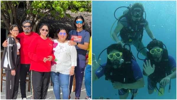 ಫೋಟೋ ವೈರಲ್; ಕುಟುಂಬದ ಜೊತೆ ಮಾಲ್ಡೀವ್ಸ್ ಪ್ರವಾಸ ಎಂಜಾಯ್ ಮಾಡುತ್ತಿರುವ ನಟ ಅನಿರುದ್ಧ