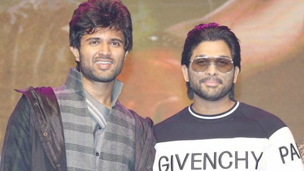 ವಿಜಯ್ ದೇವರಕೊಂಡ ಕೊಟ್ಟ ಉಡುಗೆಯಲ್ಲಿ ಮಿಂಚಿದ ಅಲ್ಲು ಅರ್ಜುನ್