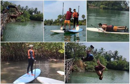 ಫೋಟೋ ವೈರಲ್; ಬೀಚ್ ನಲ್ಲಿ ದಿಗಂತ್ ಮತ್ತು ಐಂದ್ರಿತಾ ದಂಪತಿಯ ಮಸ್ತಿ