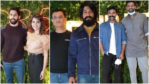 ತೆಲುಗು ನಿರ್ಮಾಪಕನ ಹುಟ್ಟುಹಬ್ಬದ ಪಾರ್ಟಿಯಲ್ಲಿ ಸೌತ್ ಸ್ಟಾರ್ಸ್; ಯಶ್, ಪ್ರಾಶಾಂತ್ ನೀಲ್ ಭಾಗಿ