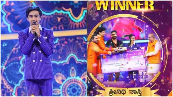 'ಸರಿಗಮಪ ಸೀಸನ್ 17'; ವಿನ್ನರ್ ಆಗಿ ಹೊರಹೊಮ್ಮಿದ ಶ್ರೀನಿಧಿ ಶಾಸ್ತ್ರಿ