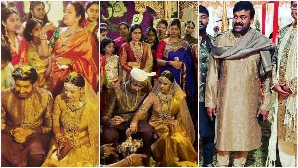 ಫೋಟೋಗಳು; ಚೈತನ್ಯ ಜೊತೆ ಹಸೆಮಣೆ ಏರಿದ ಮೆಗಾಸ್ಟಾರ್ ಕುಟುಂಬದ ಏಕೈಕ ನಟಿ ನಿಹಾರಿಕಾ