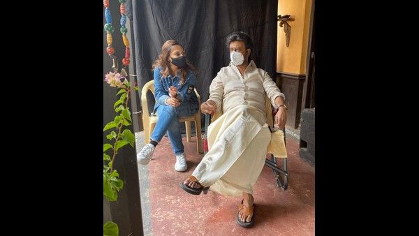 ಅಣ್ಣಾತ್ತೆ ಚಿತ್ರೀಕರಣ ಆರಂಭ: ರಜನಿಗೆ ಮಗಳು ಐಶ್ವರ್ಯ ಸಾಥ್