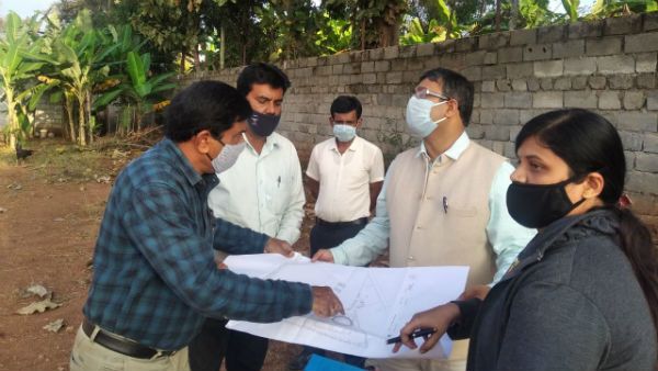 ಡಾ ವಿಷ್ಣು ಸ್ಮಾರಕ ಸ್ಥಳ ಪರಿಶೀಲನೆ ಮಾಡಿದ ವಾರ್ತಾ ಇಲಾಖೆ ಆಯುಕ್ತ