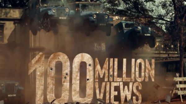 ಕೆಜಿಎಫ್ ಸರ್ವಶ್ರೇಷ್ಠ ದಾಖಲೆ: 100 ಮಿಲಿಯನ್ ವೀಕ್ಷಣೆ ಕಂಡ ಚಾಪ್ಟರ್ 2 ಟೀಸರ್