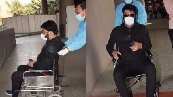 ವೀಲ್‌ಚೇರ್‌ನಲ್ಲಿ ಬಂದ ಕಪಿಲ್ ಶರ್ಮಾ: ಕಾಮಿಡಿಯನ್‌ಗೆ ಏನಾಯ್ತು?