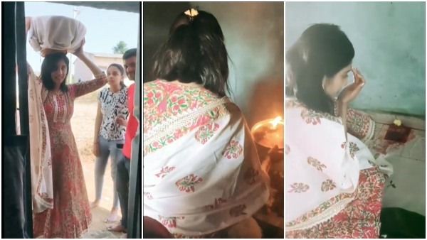 ವಿಡಿಯೋ ವೈರಲ್; ಮದುವೆ ಶಾಸ್ತ್ರದ ಮೊದಲ ವಿಡಿಯೋ ಹಂಚಿಕೊಂಡ ನಟಿ ಮಿಲನಾ ನಾಗರಾಜ್