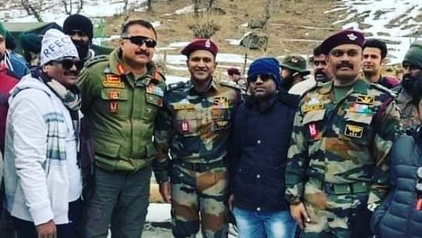 ಕಾಶ್ಮೀರದಲ್ಲಿ ಯೋಧನಾದ ಪುನೀತ್ ರಾಜ್ ಕುಮಾರ್, ಫೋಟೋ ವೈರಲ್