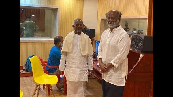 ಇಳಯರಾಜ ಹೊಸ ಸ್ಟುಡಿಯೋಗೆ ಭೇಟಿ ನೀಡಿದ ರಜನಿಕಾಂತ್