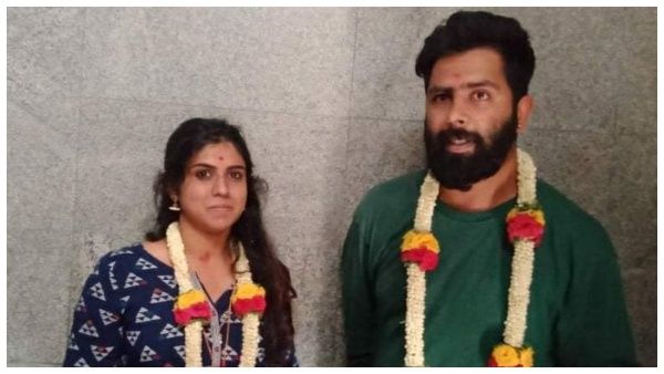 ಸರಳವಾಗಿ ದೇವಾಲಯದಲ್ಲಿ ವಿವಾಹವಾದ ಬಿಗ್‌ಬಾಸ್ ಸ್ಪರ್ಧಿ