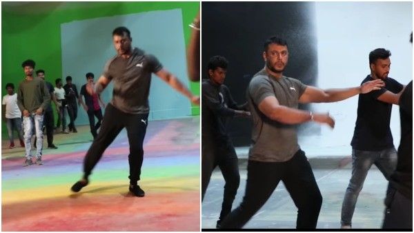 'ಬೇಬಿ ಡಾನ್ಸ್ ಫ್ಲೋರ್ ರೆಡಿ..' ಹಾಡಿಗಾಗಿ ದರ್ಶನ್ ತಯಾರಿ ಹೇಗಿತ್ತು ನೋಡಿ!