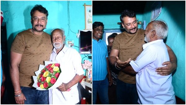 ರಿಯಲ್ ಸಾರಥಿ ಭೇಟಿಯಾದ ಸ್ಯಾಂಡಲ್ ವುಡ್ ಸಾರಥಿ: ಫೋಟೋ ಹಂಚಿಕೊಂಡ ದರ್ಶನ್