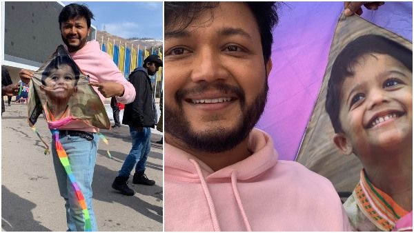 ವಿದೇಶದಲ್ಲಿ ಗಾಳಿಪಟ ಹಾರಿಸಿ ಸಂಭ್ರಮಿಸಿದ ನಟ ಗಣೇಶ್