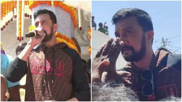 ಕಾಶಿ ವಿಶ್ವೇಶ್ವರ ಸ್ವಾಮಿ ದೇವಸ್ಥಾನಕ್ಕೆ ಸುದೀಪ್ ಭೇಟಿ: ಕಿಚ್ಚನನ್ನು ನೋಡಲು ಮುಗಿಬಿದ್ದ ಅಭಿಮಾನಿಗಳು