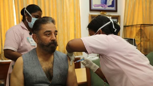 ಕೋವಿಡ್ ಲಸಿಕೆ ಪಡೆದು ನಟ ಕಮಲ್ ಹಾಸನ್ ಹೇಳಿದ್ದೇನು?