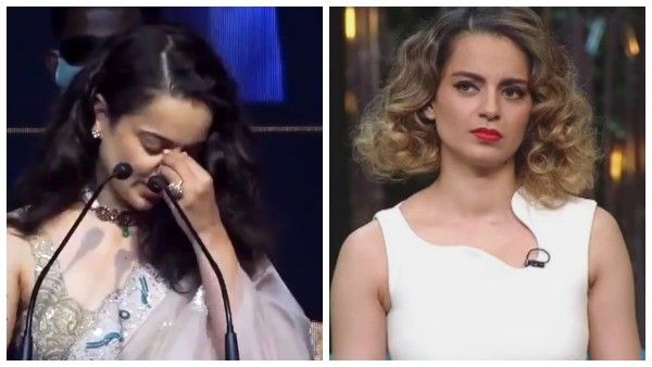 ಅಳುವುದೇ ಇಲ್ಲ ಎಂದಿದ್ದ ಕಂಗನಾ, ವೇದಿಕೆ ಮೇಲೆಯೇ ಕಣ್ಣೀರು ಹಾಕಿದರು