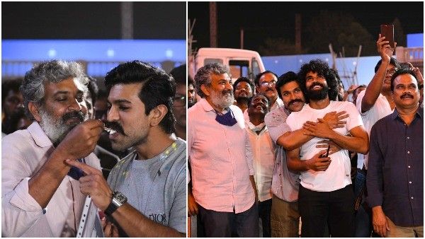 ರಾಮ್ ಚರಣ್ ಹುಟ್ಟುಹಬ್ಬ; 'RRR' ತಂಡದಿಂದ ಅದ್ದೂರಿ ಆಚರಣೆ