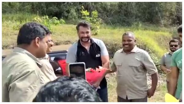 ಚಿಕ್ಕಮಗಳೂರಿನಲ್ಲಿ ಡಿ ಬಾಸ್; ಮುತ್ತೋಡಿ ಅರಣ್ಯದಲ್ಲಿ ದರ್ಶನ್ ಸಫಾರಿ