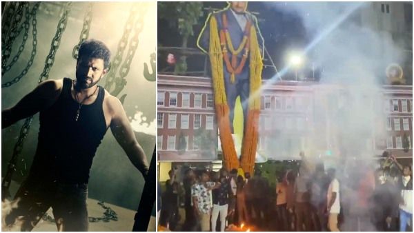 ಚಿತ್ರಮಂದಿರಕ್ಕೆ 'ಯುವರತ್ನ' ಅದ್ದೂರಿ ಎಂಟ್ರಿ; ಅಪ್ಪು ನೋಡಲು ಮುಗಿಬಿದ್ದ ಅಭಿಮಾನಿಗಳು