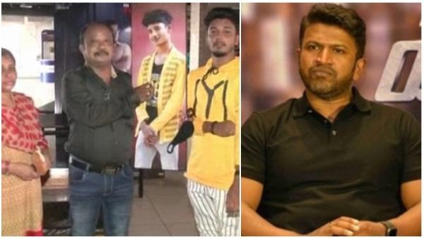 ದಿವಂಗತ ಪುತ್ರನ ಫೋಟೋ ಜೊತೆ 'ಯುವರತ್ನ' ಚಿತ್ರ ವೀಕ್ಷಿಸಿದ ಕುಟುಂಬ ನೋಡಿ ಮನಸ್ಸು ಭಾರವಾಯಿತು: ಪುನೀತ್