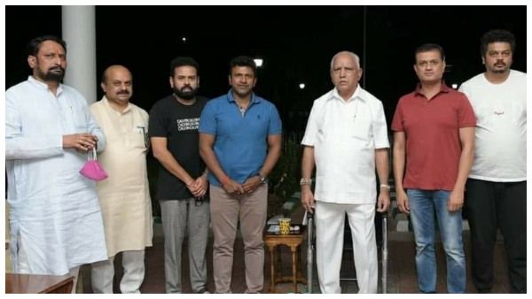 ಸಂಕಷ್ಟದಲ್ಲಿ 'ಯುವರತ್ನ': ಸಿಎಂ ಭೇಟಿಯಾಗಿ ಮನವಿ ಮಾಡಿದ ಪುನೀತ್ ರಾಜ್‌ಕುಮಾರ್