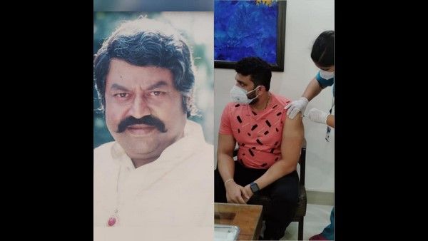 ಅಪ್ಪನ ಹುಟ್ಟುಹಬ್ಬ ಸ್ಮರಣಾರ್ಥ ಕೋವಿಡ್ ಲಸಿಕೆ ಪಡೆದ ಸೃಜನ್ ಲೋಕೇಶ್