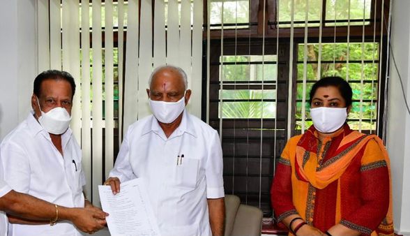 ಮುಖ್ಯಮಂತ್ರಿ ಯಡಿಯೂರಪ್ಪ ಭೇಟಿ ಮಾಡಿದ ಸಾರಾ ಗೋವಿಂದು, ತಾರಾ