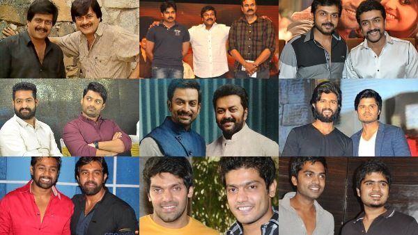 ಬ್ರದರ್ಸ್ ಡೇ: ಸೌತ್ ಇಂಡಸ್ಟ್ರಿಯಲ್ಲಿ ಮಿಂಚುತ್ತಿರುವ ಸಹೋದರರು