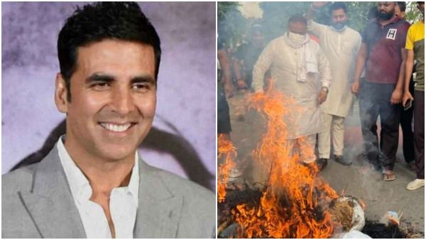 'ಪೃಥ್ವಿರಾಜ್' ಸಿನಿಮಾದ ವಿರುದ್ಧ ಪ್ರತಿಭಟನೆ: ಅಕ್ಷಯ್ ಕುಮಾರ್ ಪ್ರತಿಕೃತಿ ದಹನ