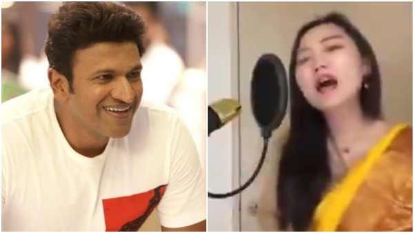 ಕೊರಿಯಾ ಅಭಿಮಾನಿಯ ಕನ್ನಡ ಪ್ರೇಮ: ಅಪ್ಪು ಸಿನಿಮಾದ ಹಾಡು ಹಾಡಿದ ವಿದೇಶಿ ಯುವತಿ