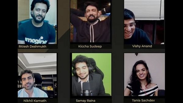 ವಿಶ್ವ ಚಾಂಪಿಯನ್ ಜೊತೆ ಚೆಸ್ ಆಡಿದ ಸುದೀಪ್: 10 ಲಕ್ಷ ದೇಣಿಗೆ ಸಂಗ್ರಹ