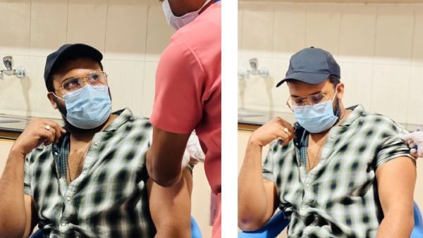 ಕೋವಿಡ್ ಮೊದಲ ಲಸಿಕೆ ಪಡೆದ ನಟ ಮನೋರಂಜನ್ ರವಿಚಂದ್ರನ್