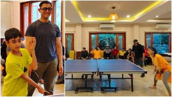 ಮಾಜಿ ಪತ್ನಿ ಜೊತೆ ಟೇಬಲ್ ಟೆನ್ನಿಸ್ ಆಡಿ ಸಂಭ್ರಮಿಸಿದ ಆಮೀರ್ ಖಾನ್