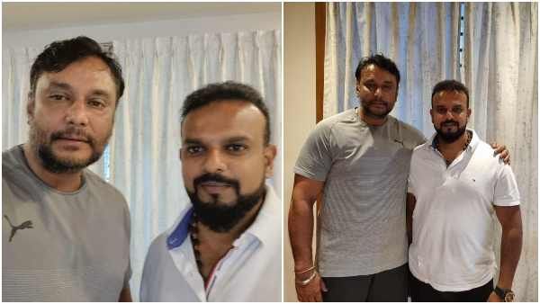 'ಒಂದಾಗಿದ್ವಿ, ಒಂದಾಗಿರೋಣ': ಒಟ್ಟಿಗೆ ಕಾಣಿಸಿಕೊಂಡ ದರ್ಶನ್-ಉಮಾಪತಿ