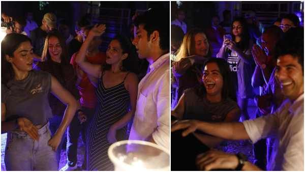 ಬಾಲಿವುಡ್‌ನ 'ಗುಡ್ ಬೈ' ಪಾರ್ಟಿಯಲ್ಲಿ ರಶ್ಮಿಕಾ ಸಖತ್ ಡಾನ್ಸ್: ಫೋಟೋ ವೈರಲ್